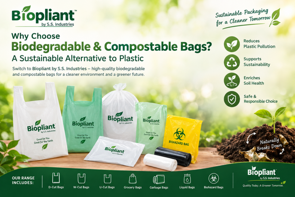 Compostable and Biodegradable Bag